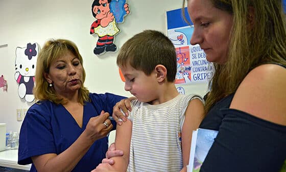 vacunación antigripal