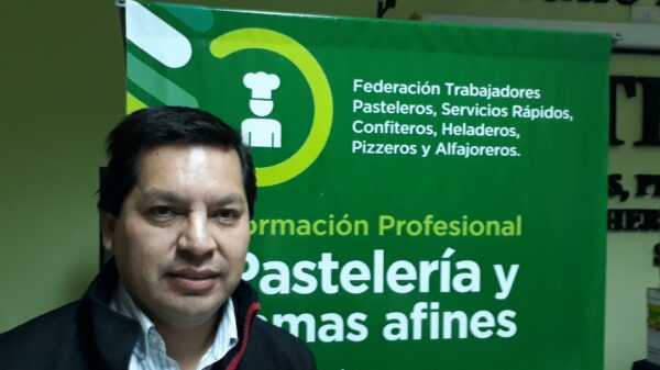 El secretario general del Sindicato de Pasteleros, Fabián Guerrero, se refirió al difícil momento que atraviesa su rubro - Fuente: Salta 4400.