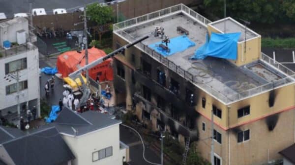 Fatal incendio Fuente: Gobierno de Japón.