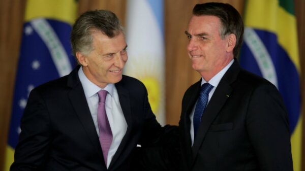 Macri y Bolsonaro Fuente: Gobierno de Brasil.
