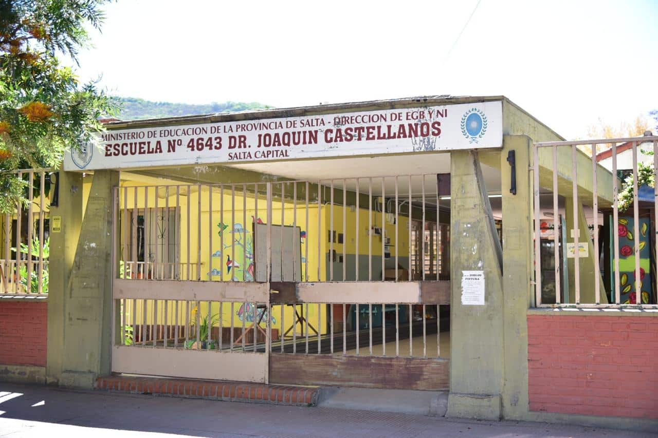 Escuela Joaquín Castellanos - Fuente: Salta4400