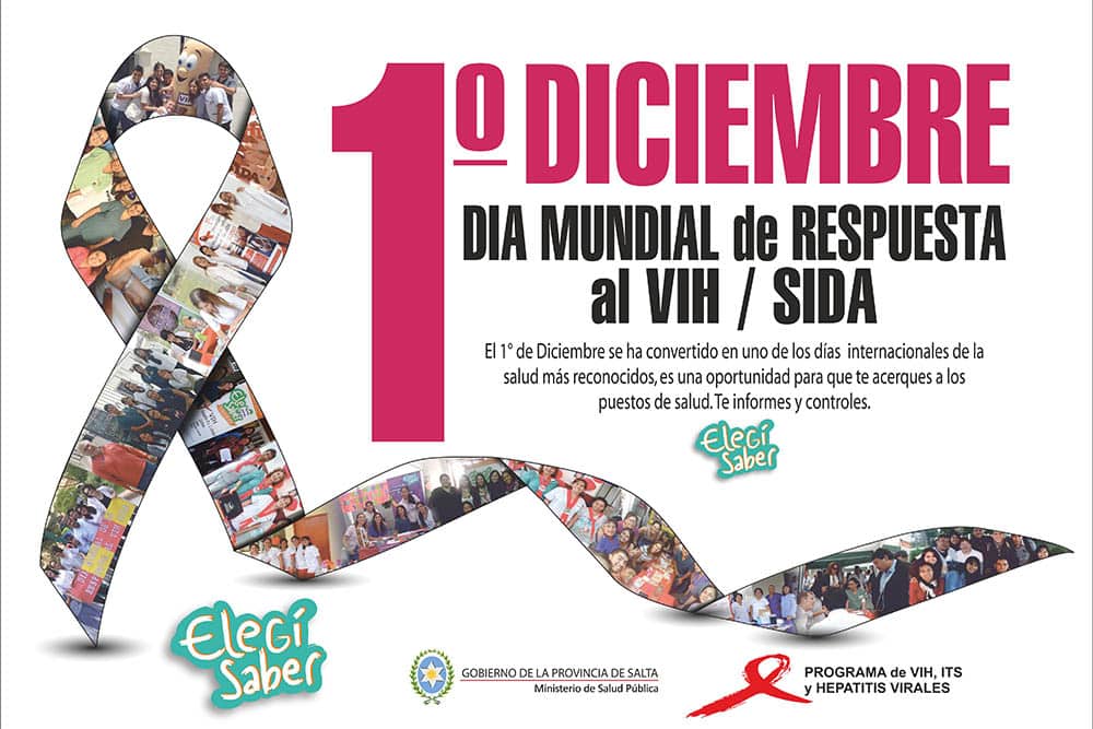 Campaña de VIH - Fuente: salta.gov.ar