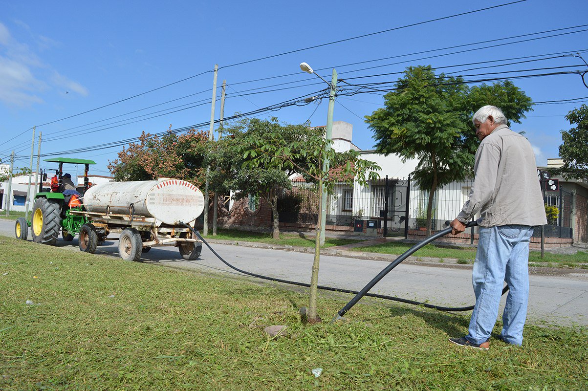 Operativo de Riego - Fuente: municipalidadsalta.gob.ar