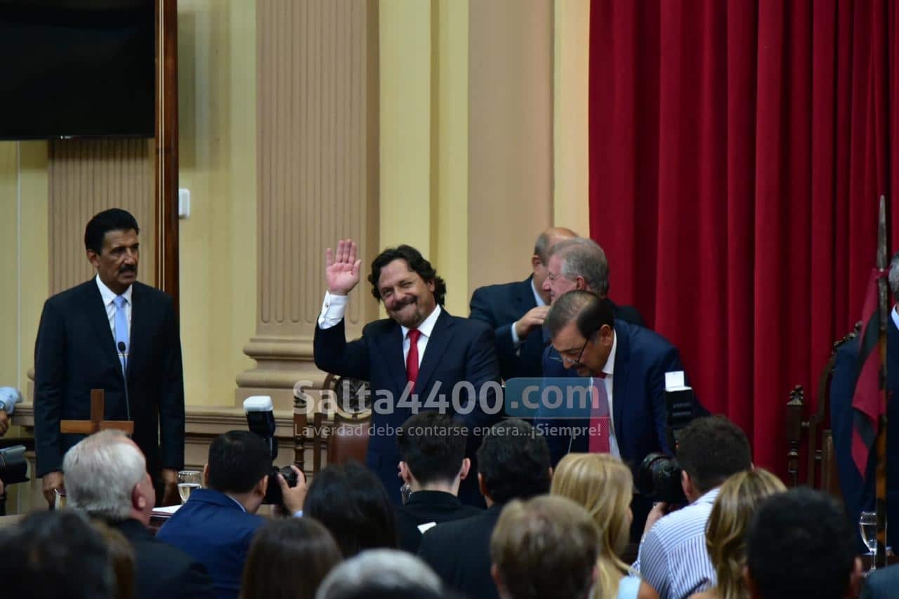 Gustavo Sáenz en la Legislatura