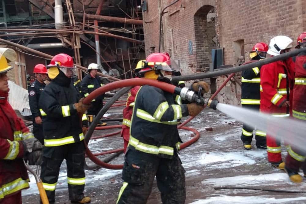 Incendio en La Esperanza - Fuente: salta.gov.ar