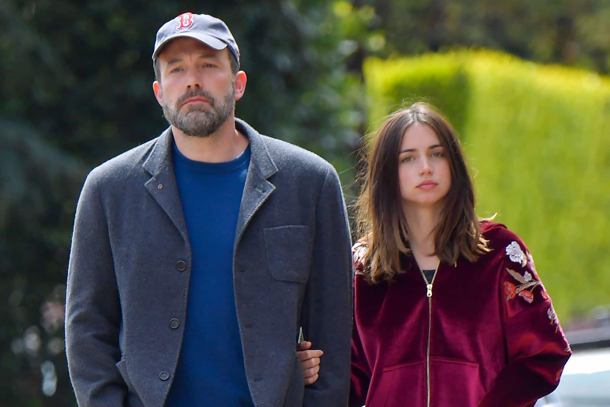 Ben Affleck y Ana de Armas 1