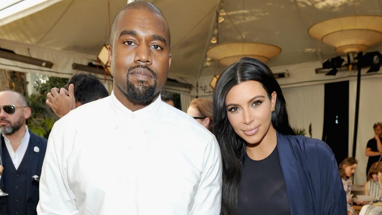 Kim Kardashian y Kanye West 1