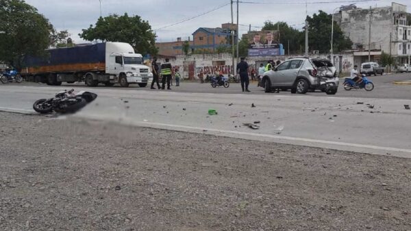 accidente vial en Salta