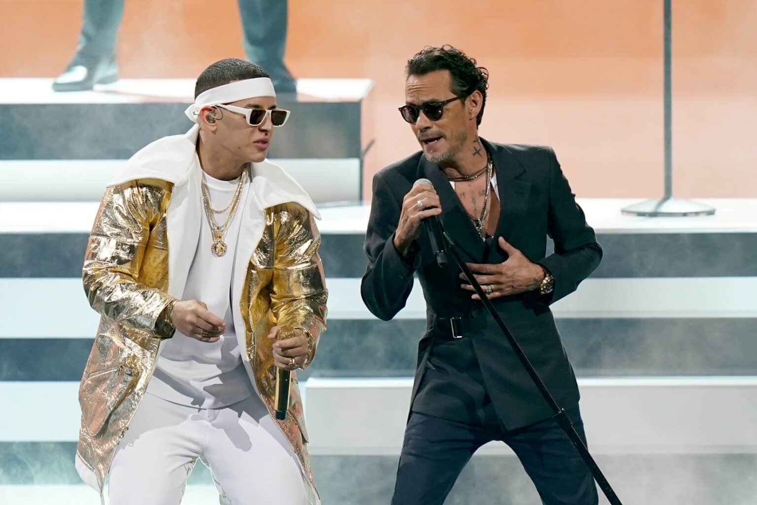 Marc Anthony y Daddy Yankee rompen el escenario del Premio Lo Nuestro