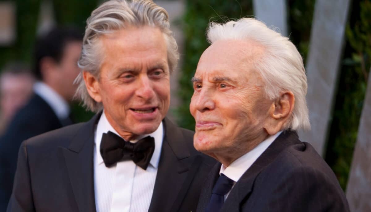 Michael Douglas y Kirk Douglas