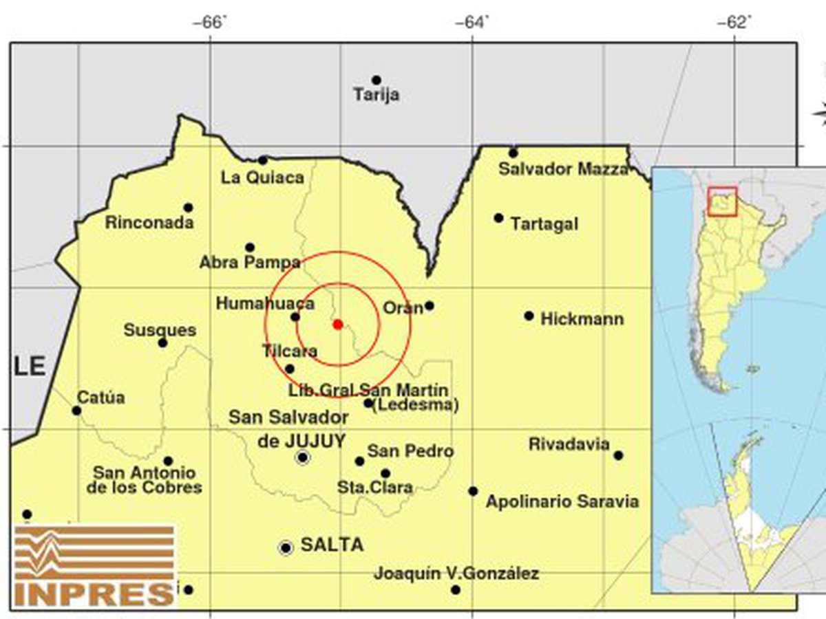 sismo en Salta