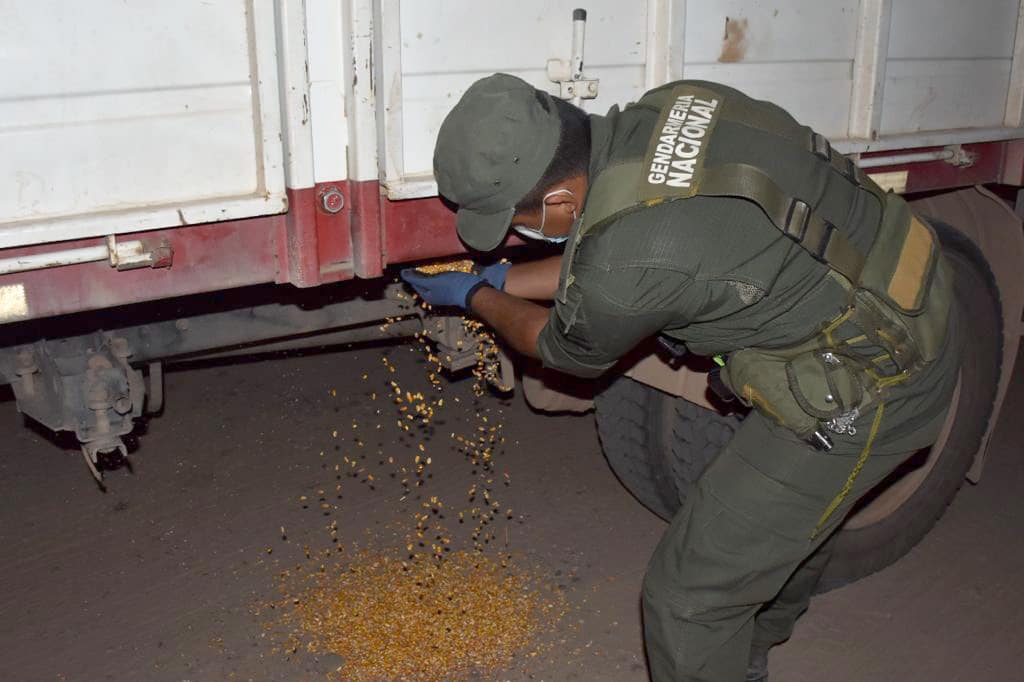 Incautación de granos