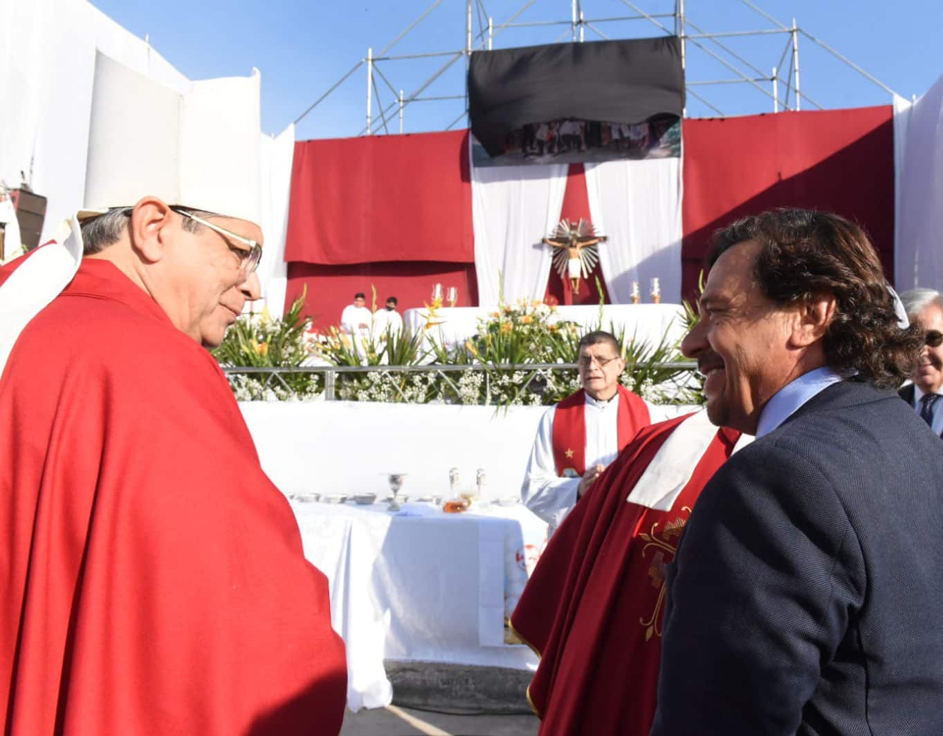 Gustavo Sáenz en Orán