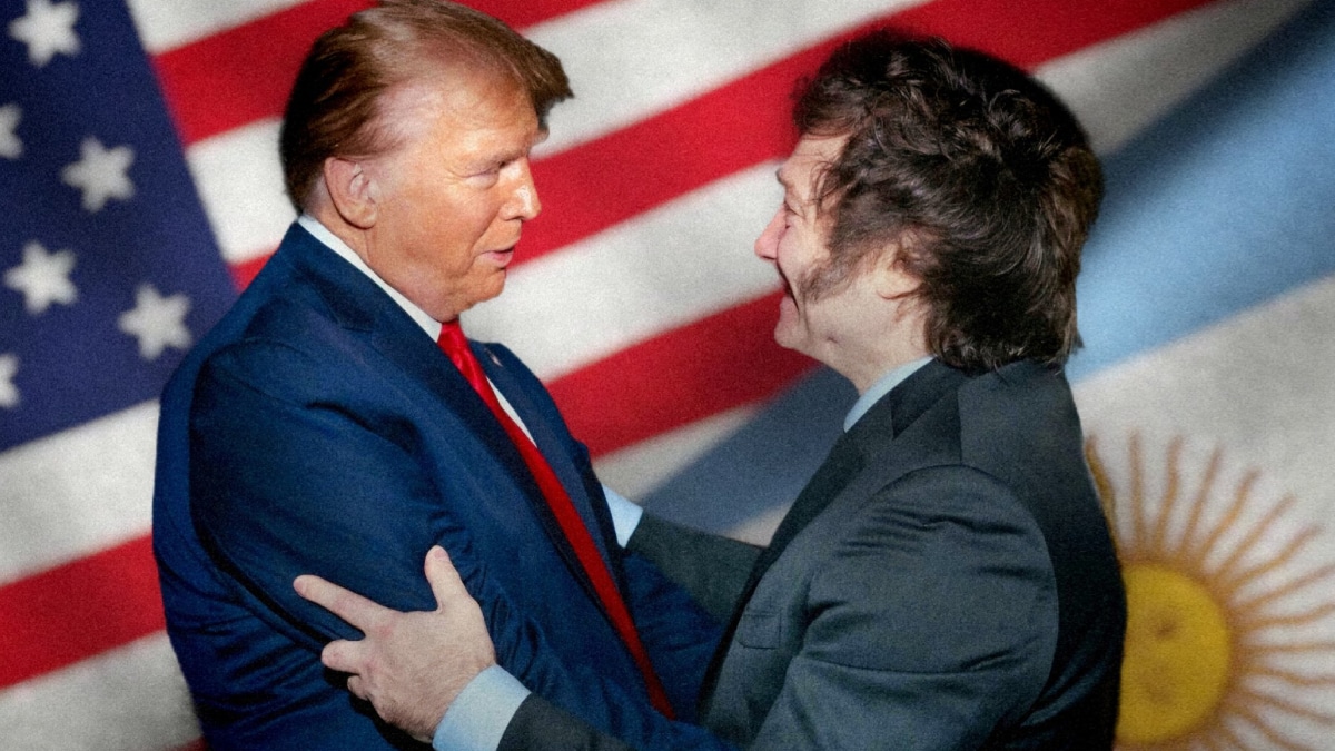 Donald Trump y Javier Milei