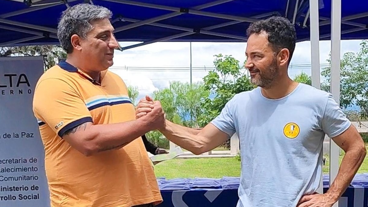 Emiliano Durand con Mario Mimessi